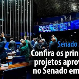 Os principais projetos aprovados no Senado em 2025