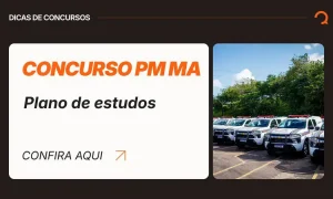 Plano de estudos para o concurso PM MA: rotina de 3 horas, revisões e simulados