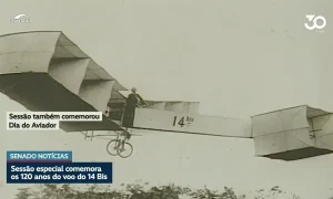 Santos Dumont e Força Aérea são homenageados em sessão no Senado