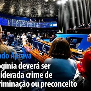 Senado aprova a tipificação da misoginia como crime de preconceito