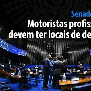 Senado aprova locais de descanso para motoristas profissionais nas rodovias