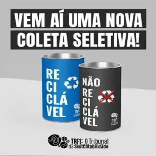 TRF1 modifica coleta seletiva para um modelo mais sustentável
