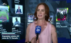TV Senado completa 30 anos com exposição que celebra a democracia
