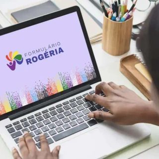 Formulário ROGERIA LGBT+ direitos iguais inclusão social direitos humanos.