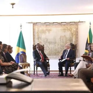 Visita oficial da África do Sul destaca laços com o Brasil